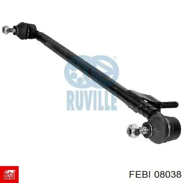 Тяга рульова центральна Febi 08038 ціна, від 23.89 USD