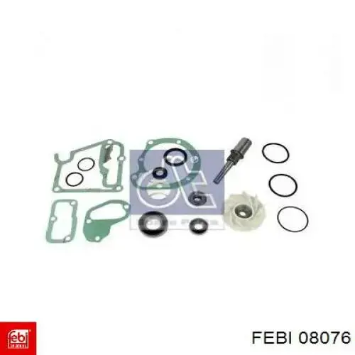 Ремкомплект помпи води Febi 08076 ціна, від 52.12 USD