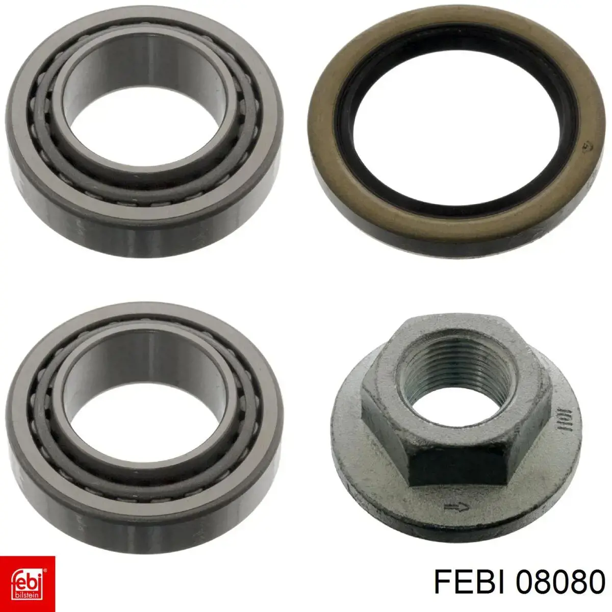 Підшипник маточини задньої Febi 08080 ціна, від 12.14 USD