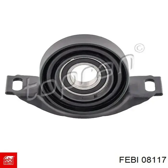 Підвісний підшипник карданного валу Febi FE08117 ціна, від 19.51 USD