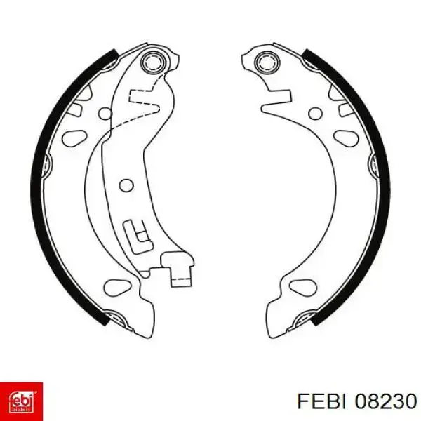Палець сережки задньої ресори 08230 Febi