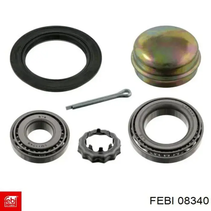 Цапфа - поворотний кулак задній Febi 08340 ціна, від 14.88 USD