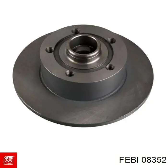 Диск переднього гальма Febi 08352 ціна, від 37.87 USD