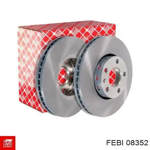 Гальмівні диски передні 08352 Febi