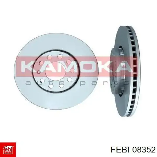 Диск гальмівний передній Febi 08352