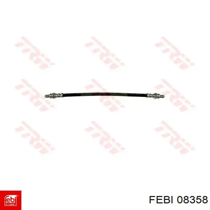 Шланг гальмівний задній Febi 08358 ціна, від 6.46 USD