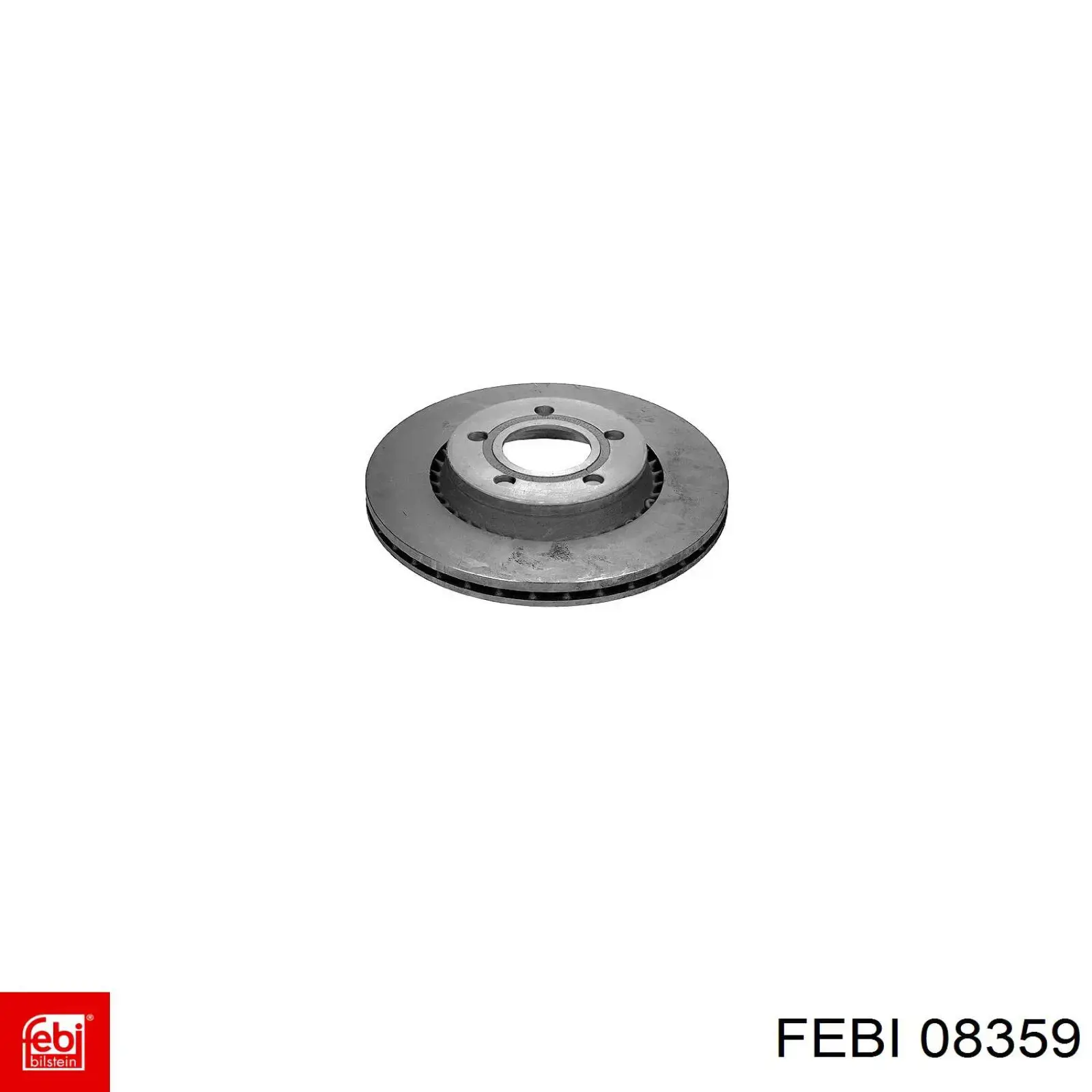 08359 Febi диск гальмівний передній