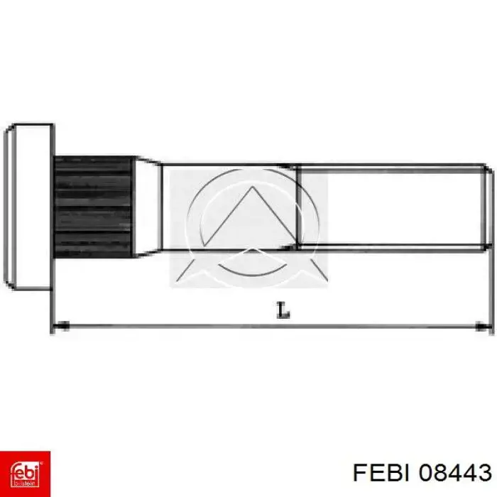  Febi 08443 ціна, від 5.22 USD