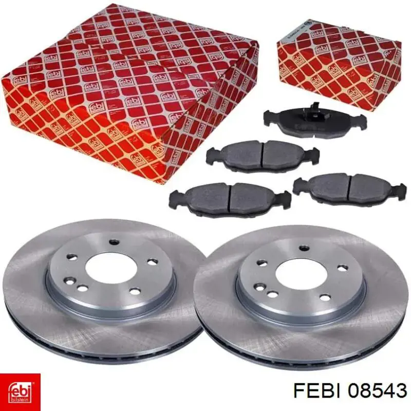Купити 08543 Febi Ротор гальмівний