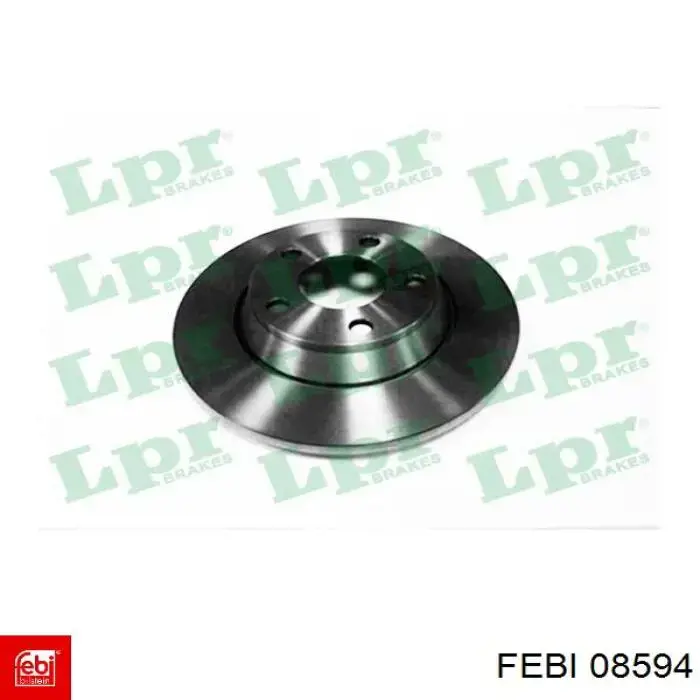 08594 Febi Гальмо дискове переднє
