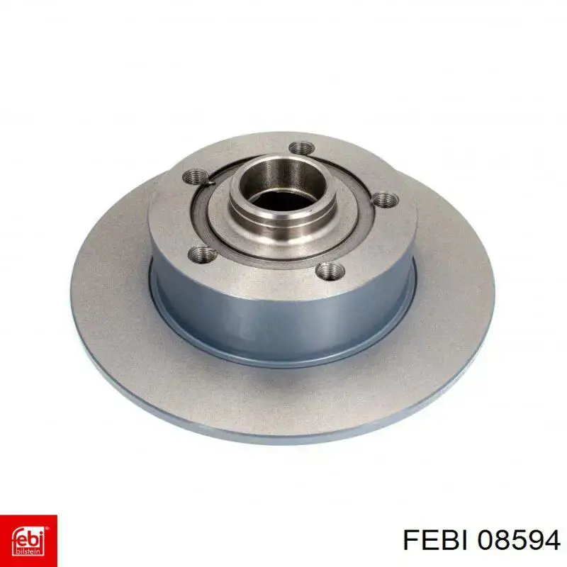Диск переднього гальма Febi 08594 ціна, від 27.71 USD