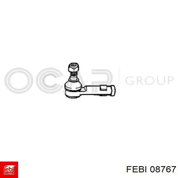 Наконечник рульовий Febi 08767 ціна, від 9.36 USD