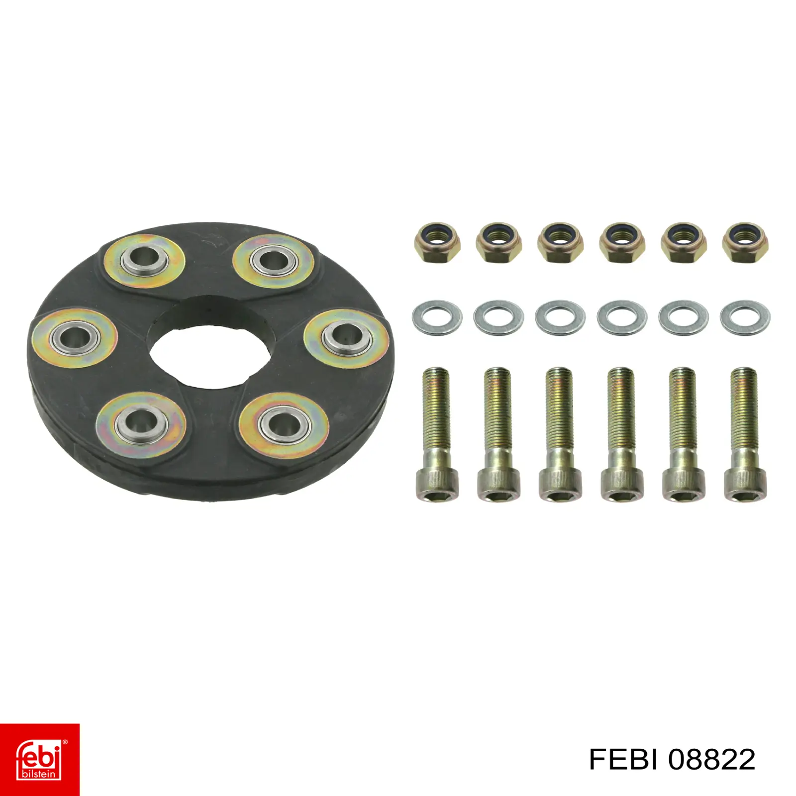 Муфта еластична карданного вала Febi 8822 ціна, від 56.08 USD