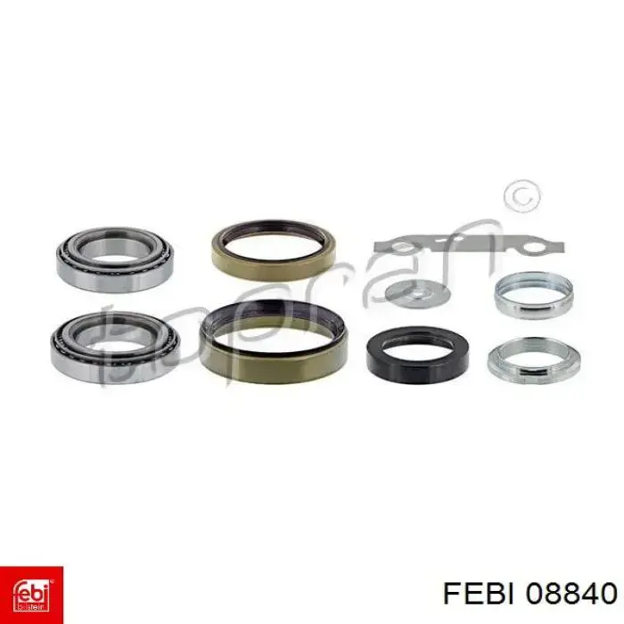 08840 Febi Підшипник ступиці задньої