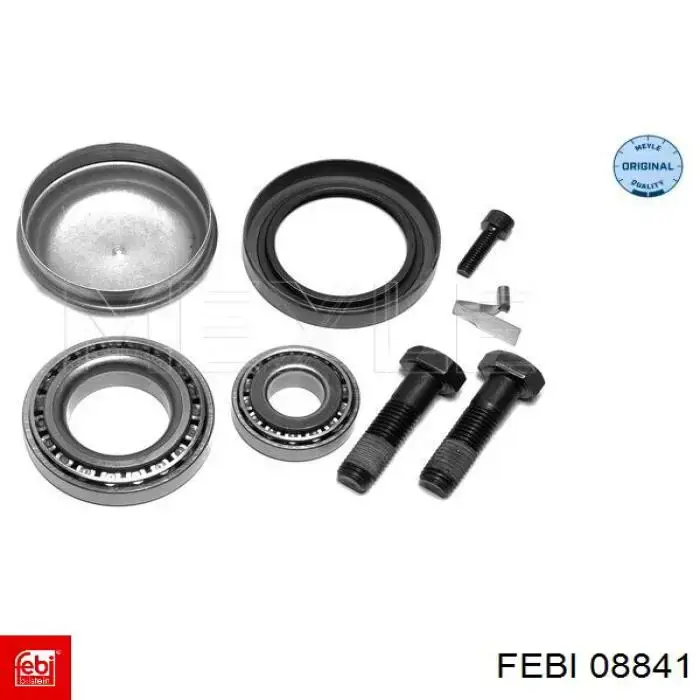 Комплект підшипник маточини передньої Febi 08841 ціна, від 15.41 USD