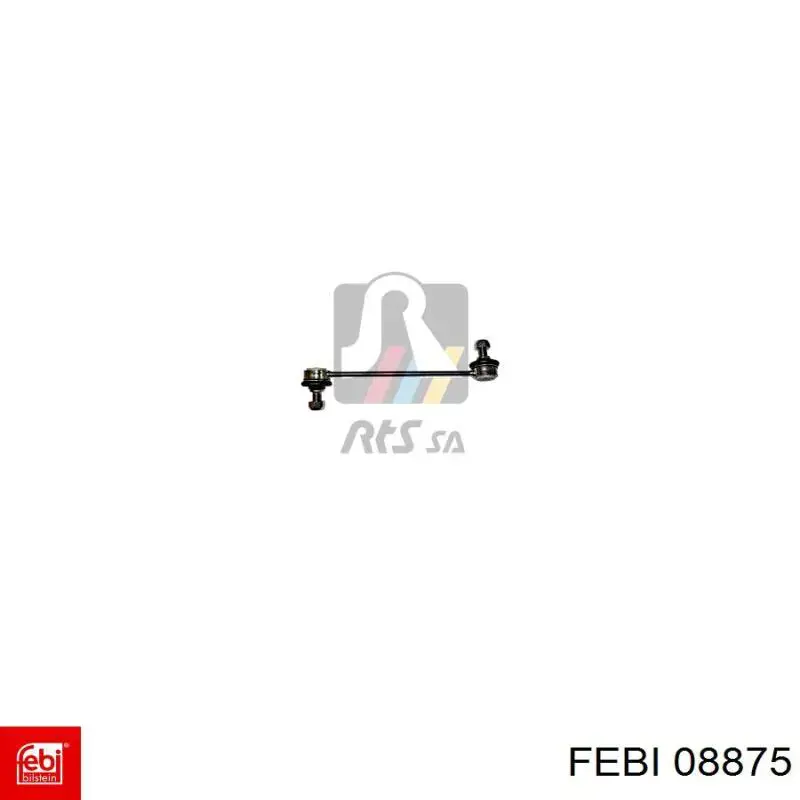 Ущільнювач двері передньої лівої (на двері) Febi 8875 ціна, від 43.69 USD