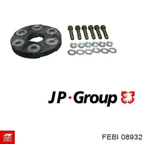 Муфта еластична карданного вала Jurid/Bendix 8361022002 ціна, від 57.22 USD