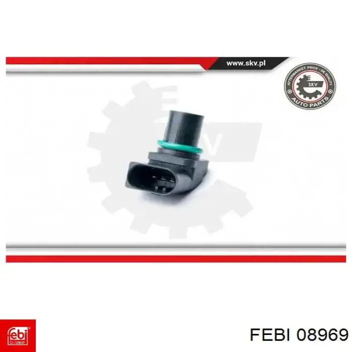 Сальник клапана (маслознімний), впуск/випуск Febi 08969 ціна, від 0.57 USD