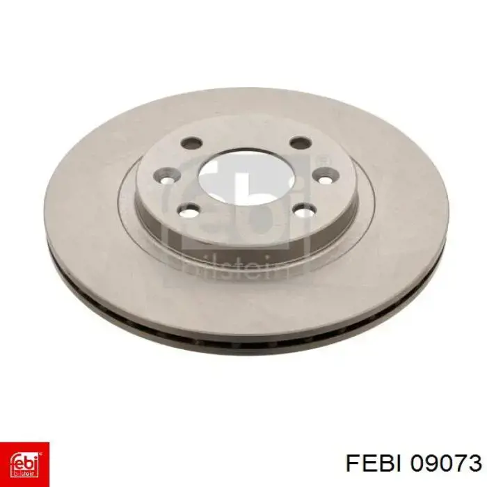 Диск переднього гальма Febi 09073 ціна, від 25.84 USD