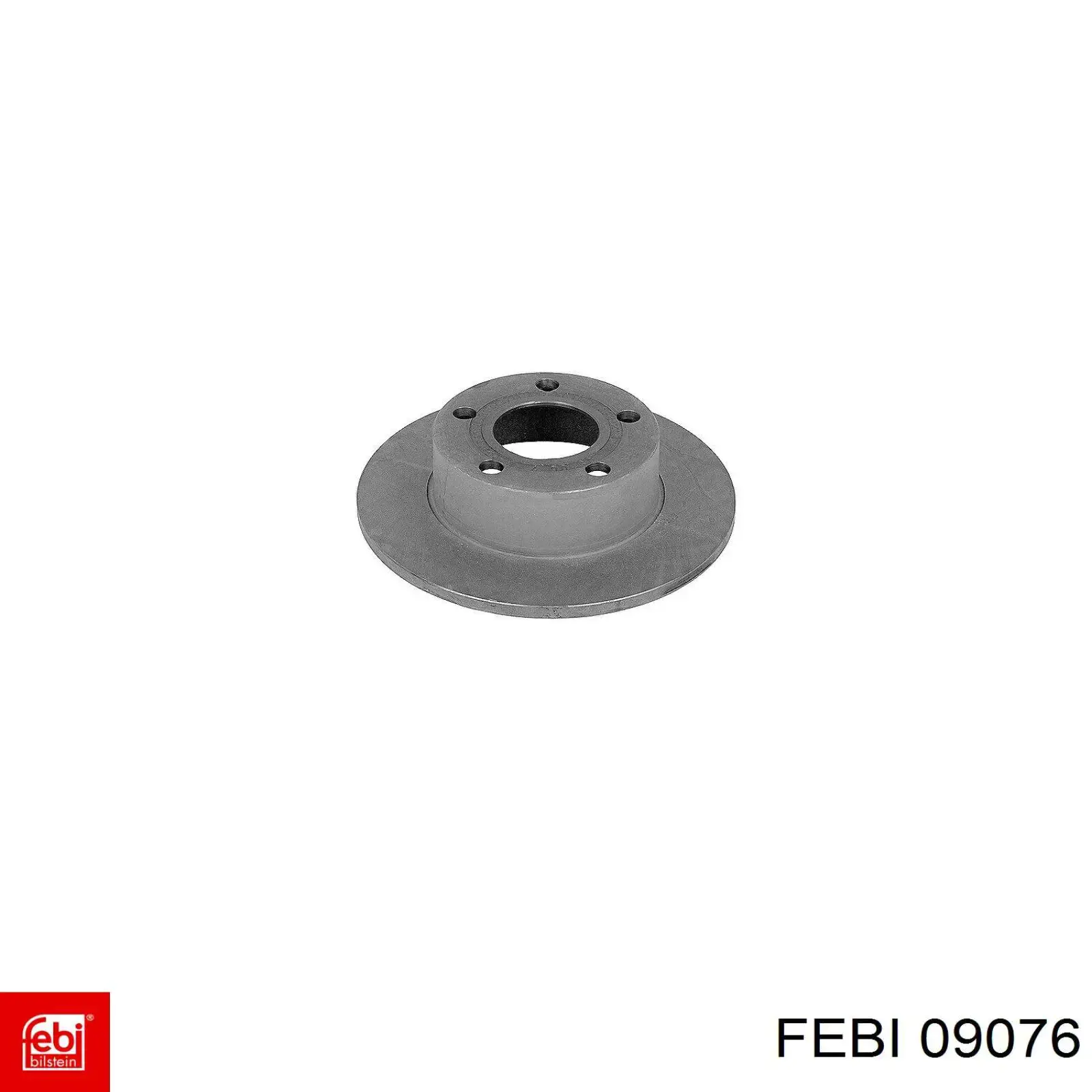 09076 Febi диск гальмівний задній