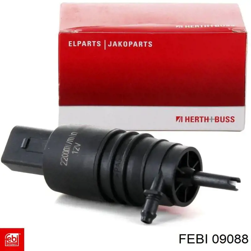 Купити 09088 Febi Мотор омивача лобового скла
