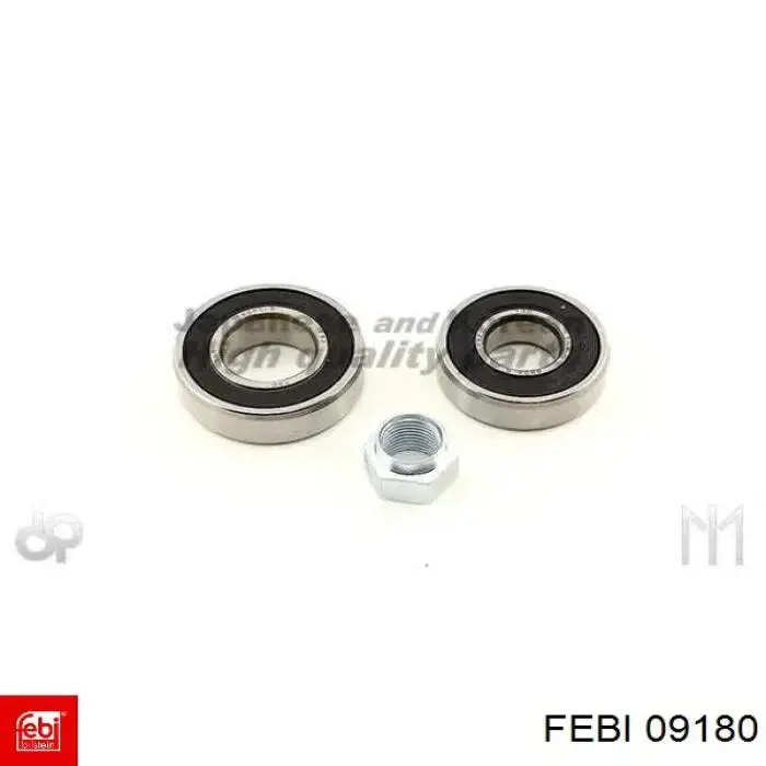 Підшипник опорний амортизатора, переднього Febi 09180 ціна, від 3.37 USD