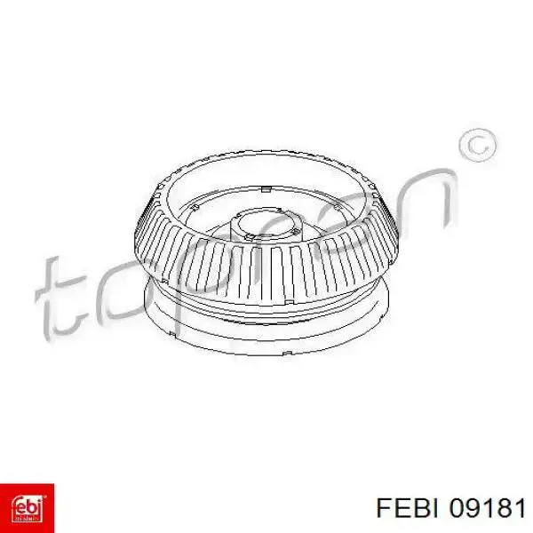 Опора амортизатора переднього 09181 Febi