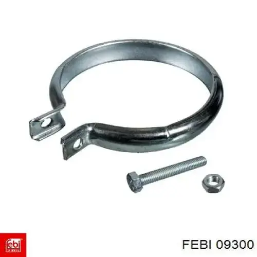 09300 Febi Кріплення глушника переднє