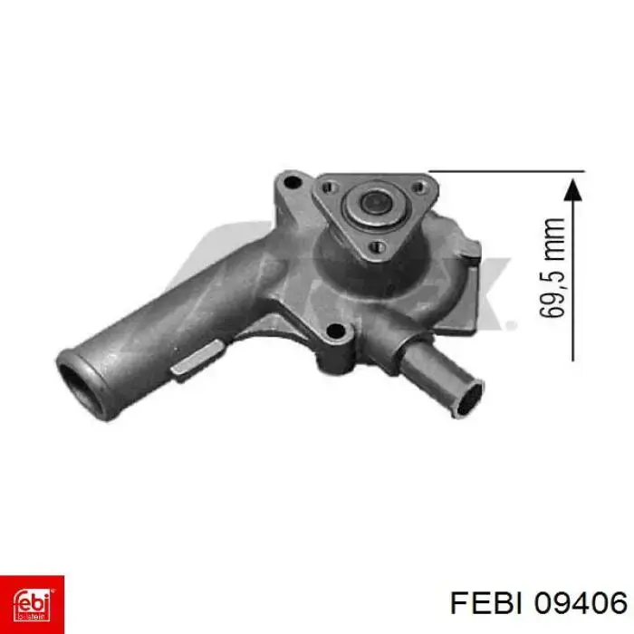 Помпа охолодження Ford 5020437 ціна, від 25.57 USD