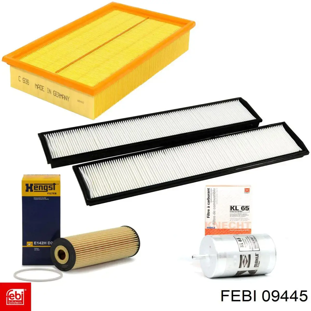 Фільтр повітряний обігрівача Febi 09445 ціна, від 14.91 USD