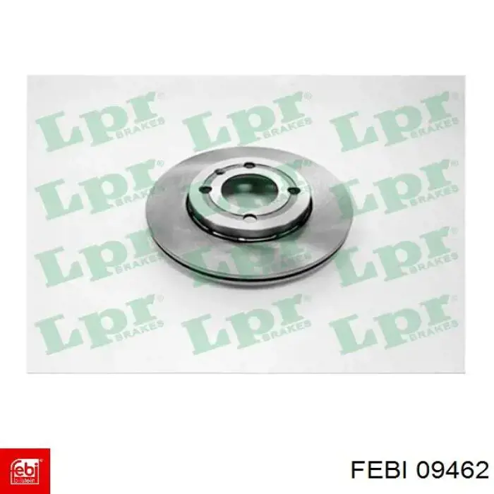 Диск переднього гальма Febi 09462 ціна, від 24.24 USD