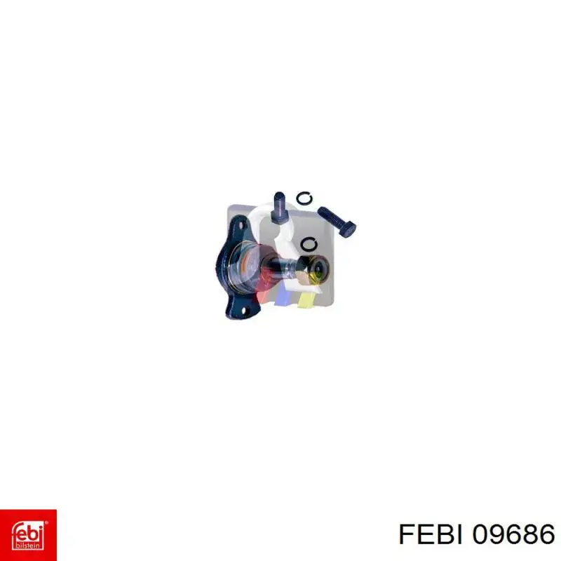 Купити 09686 Febi Кульова опора, нижня