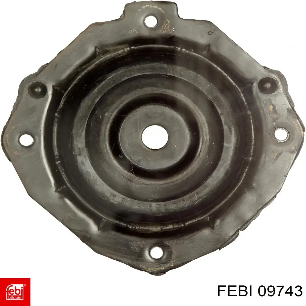 Подушка амортизатора переднього Febi 09743