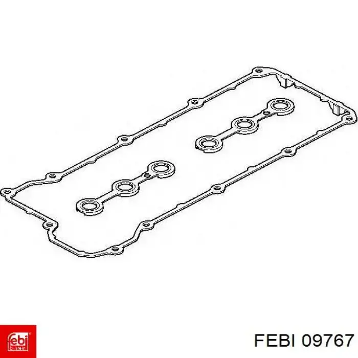 Прокладка клапанної кришки двигуна, комплект Febi 09767 ціна, від 21.35 USD