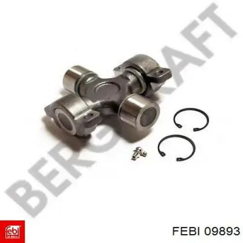 Хрестовина карданного валу Febi 09893 ціна, від 73.02 USD