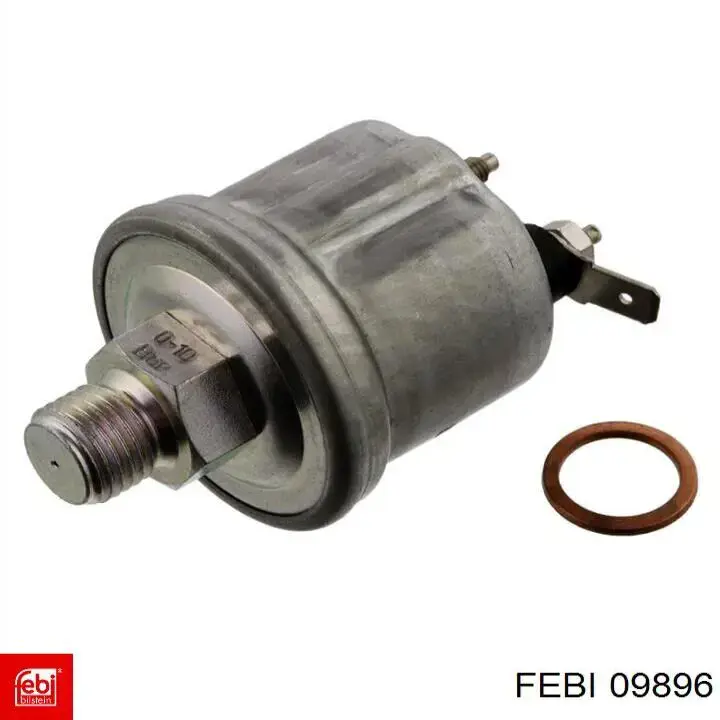 Купити 09896 Febi Датчик тиску масла
