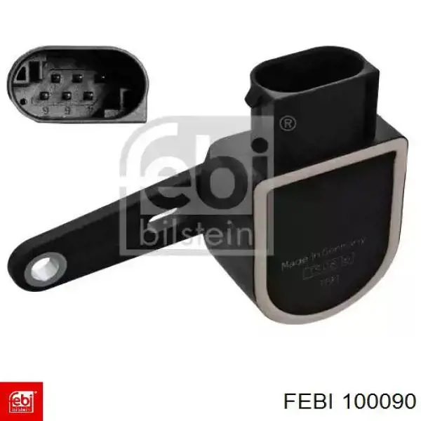 Датчик рівня положення кузова, задній Febi 100090 ціна, від 26.55 USD