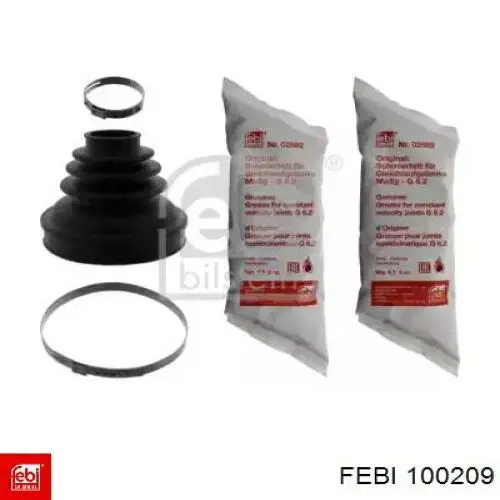 Пильник гранати внутрішній, передній півосі Febi 100209 ціна, від 15.67 USD
