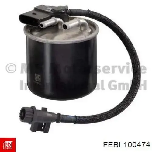 Фільтр тонкого очищення палива Febi 100474 ціна, від 52.82 USD