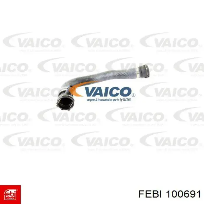 Шланг/патрубок радіатора охолодження, нижній Febi 100691 ціна, від 29.76 USD