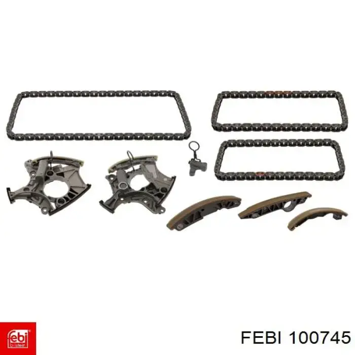 Купити 100745 Febi Комплект ланцюга ГРМ