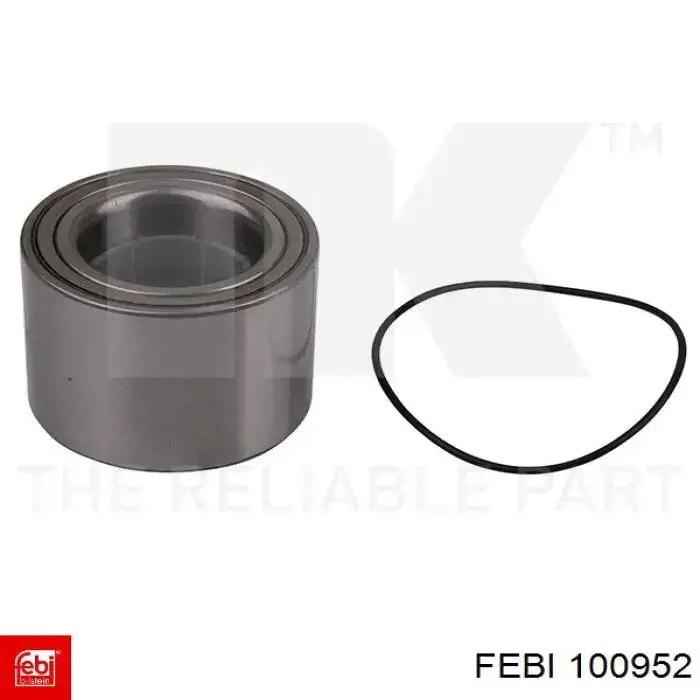 Підшипник маточини задньої Febi 100952 ціна, від 42.21 USD