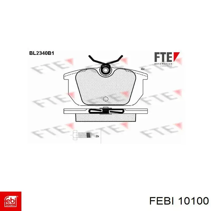 Купити 10100 Febi Опора амортизатора переднього