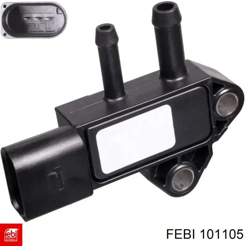 Купити 101105 Febi Датчик тиску вихлопних газів