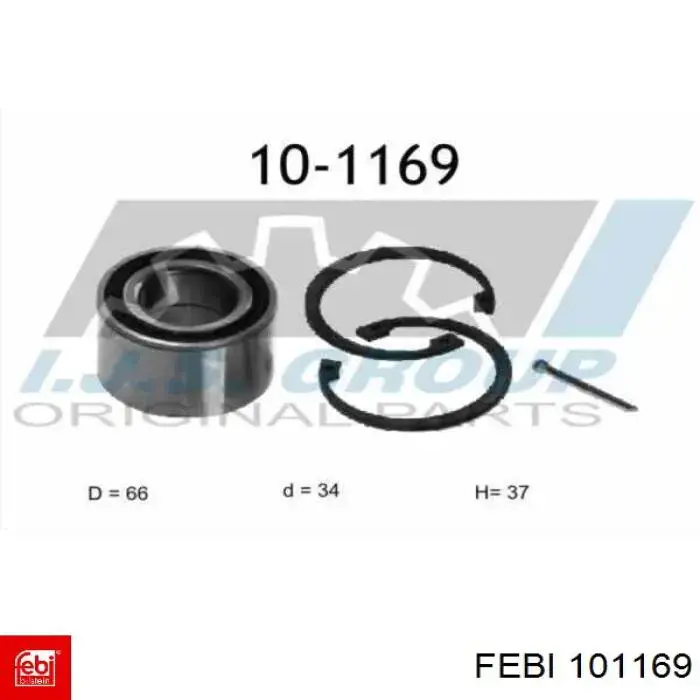 Клапан перетворювач тиску наддуву (соленоїд) Febi 101169 ціна, від 61.96 USD