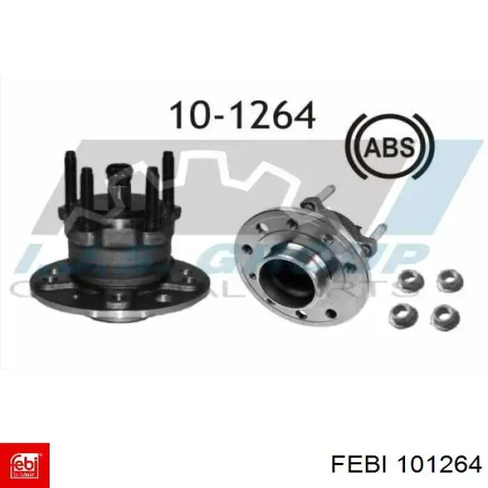 Купити 101264 Febi Заглушка маточини
