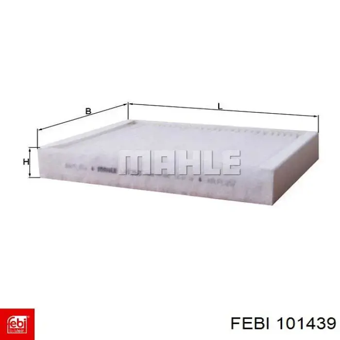 101439 Febi Внутрішньосалонний фільтр