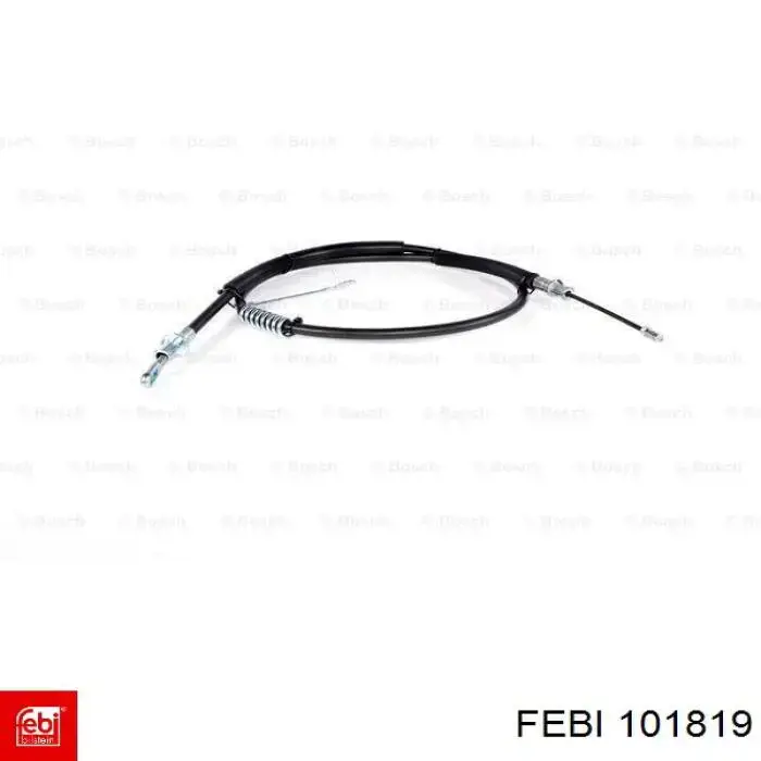 Трос стоянкового гальма задній лівий Febi 101819 ціна, від 15.47 USD