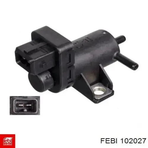 Клапан соленоїд регулювання заслонки EGR 102027 Febi