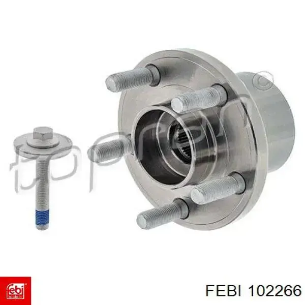 102266 Febi Маточина задня
